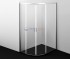 Душевой уголок WasserKRAFT Lippe 45S24, асимметричный, стекло прозрачное, 90 см Душевой уголок WasserKRAFT Lippe 45S24, асимметричный, стекло прозрачное, 90 см
