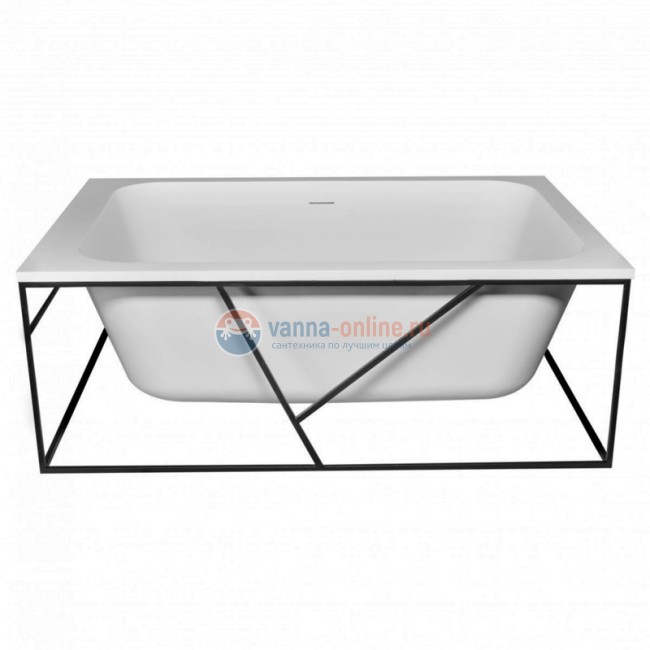 Ванна из искусственного камня NTBagno Sella NT304, 148 х 98 см