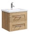 Тумба под раковину Aqwella Фостер 60, подвесная, дуб сонома, FOS01062DS