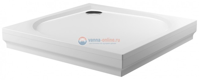 Поддон душевой Riho Kolping 90x90 см, DB21, из искусственного камня с сифоном и ножками Поддон душевой Riho Kolping 90x90 см, DB21, из искусственного камня с сифоном и ножками