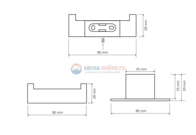 Крючок двойной Bemeta Nero 135006030 8 x 3.9 x 2.8 см, черный Крючок двойной Bemeta Nero 135006030 8 x 3.9 x 2.8 см, черный