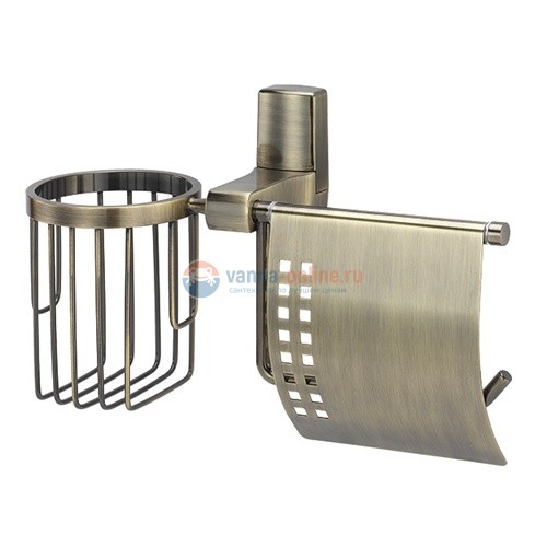 Держатель туалетной бумаги и освежителя воздуха WasserKRAFT Exter К-5259