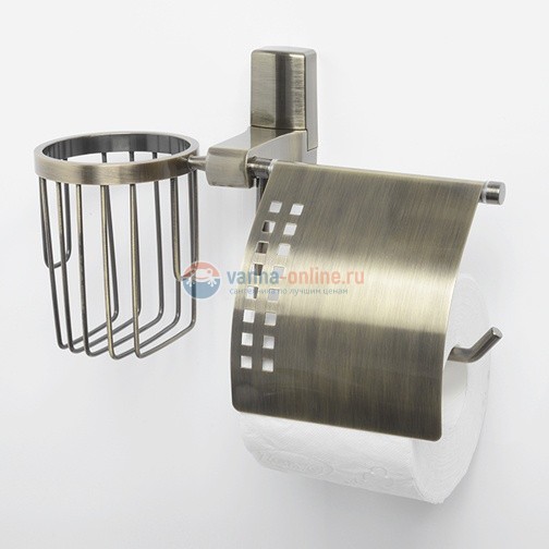 Держатель туалетной бумаги и освежителя воздуха WasserKRAFT Exter К-5259