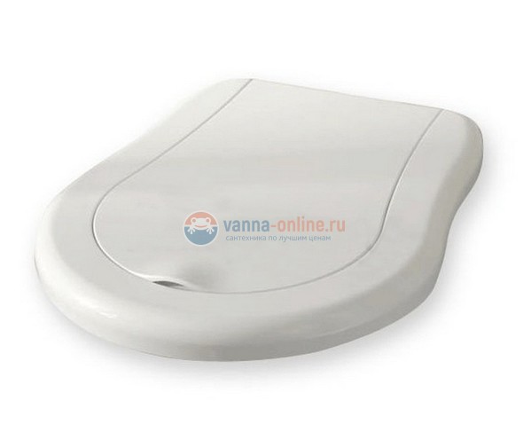 Крышка-сиденье Kerasan Retro 108401 Soft-Close, белый/бронза Крышка-сиденье Kerasan Retro 108401 Soft-Close, белый/бронза