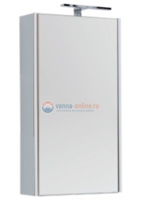 Зеркало-шкаф Aquanet Августа 00210007 50x90 см настенное, цвет белый