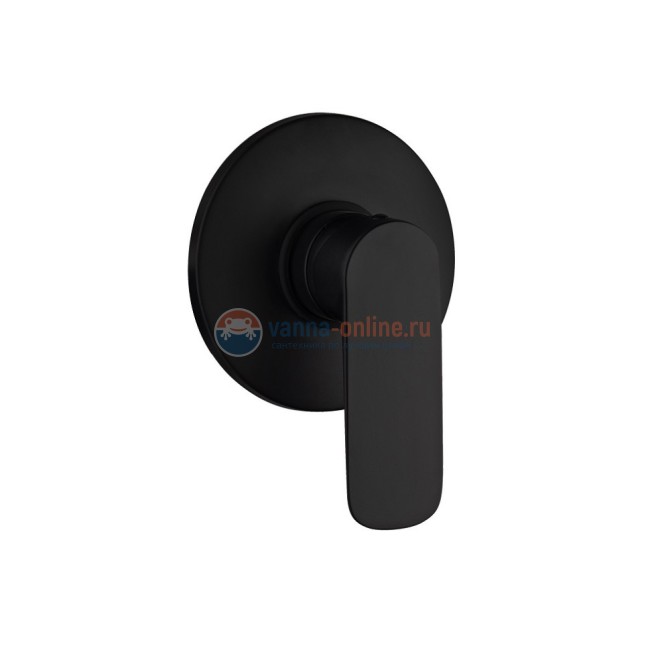 Cмеситель для душа PAINI Nove встраиваемый, чёрный