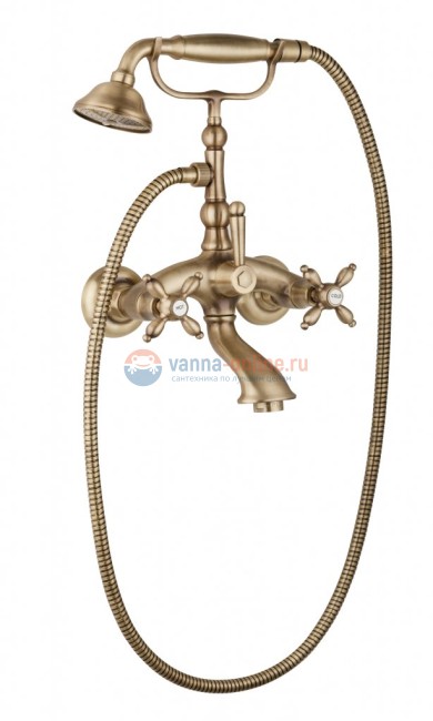 Смеситель Cezares Atlantis-Nostalgia VD-02 цвет бронза Смеситель Cezares Atlantis-Nostalgia VD-02 цвет бронза