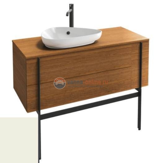 Тумба под раковину Jacob Delafon Nouvelle Vague 120 EB3042-G1D, жасмин глянцевый