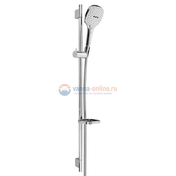Душевой гарнитур Hansgrohe Raindance Select E 120 26621400, 90 см, хром/белый Душевой гарнитур Hansgrohe Raindance Select E 120 26621400, 90 см, хром/белый