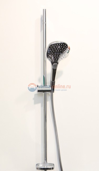 Душевой гарнитур Hansgrohe Raindance Select E 120 26621400, 90 см, хром/белый Душевой гарнитур Hansgrohe Raindance Select E 120 26621400, 90 см, хром/белый