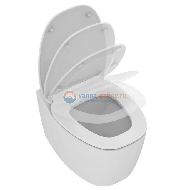 Подвесной унитаз, глубокий смыв Ideal Standard DEA AquaBlade® T348801 Подвесной унитаз, глубокий смыв Ideal Standard DEA AquaBlade® T348801