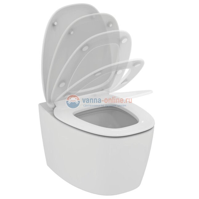 Подвесной унитаз, глубокий смыв Ideal Standard DEA AquaBlade® T348801 Подвесной унитаз, глубокий смыв Ideal Standard DEA AquaBlade® T348801