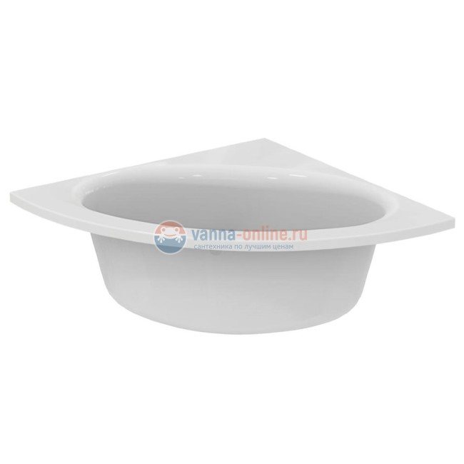 Встраиваемая угловая акриловая ванна 120х120 см Ideal Standard E124801 CONNECT AIR