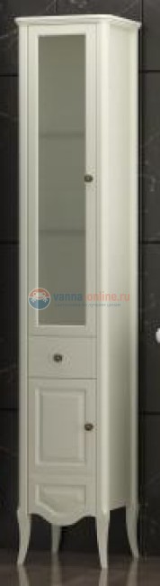 Пенал Opadiris Брунелла 35 см напольный, слоновая кость, правый Пенал Opadiris Брунелла 35 см напольный, слоновая кость, правый