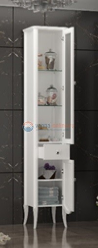 Пенал Opadiris Брунелла 35 см напольный, слоновая кость, правый Пенал Opadiris Брунелла 35 см напольный, слоновая кость, правый