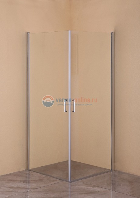 Душевой уголок Orange E04-100TCR, 100 х 100 см, стекла прозрачные, профиль хром Душевой уголок Orange E04-100TCR, 100 х 100 см, стекла прозрачные, профиль хром