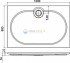 Поддон душевой Cezares Tray TRAY-S-AH-120/80-56-W, 120 х 80 см, белый, из искусственного камня