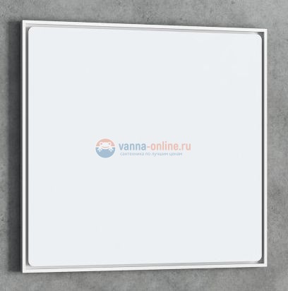 Зеркало Smile Монтэ 90 Z0000012243, Серый матовый Зеркало Smile Монтэ 90 Z0000012243, Серый матовый