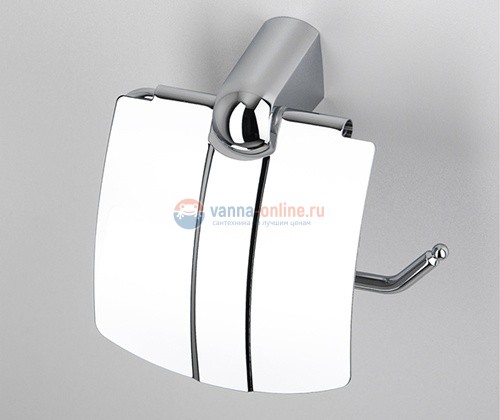 Держатель для туалетной бумаги WasserKRAFT Berkel 6825, с крышкой
