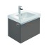 Тумба под раковину Jacob Delafon ODEON UP 60x45 серый антрацит