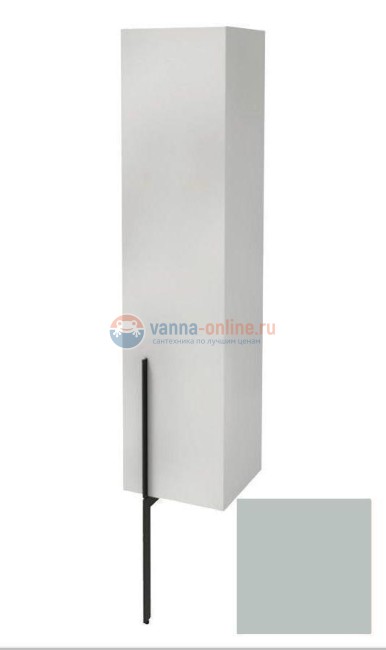 Пенал Jacob Delafon Nouvelle Vague 35 см, EB3047D-G92, цвет миндальный глянцевый, правый