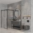 Душевой лоток Paini Harmony 850 мм, черный матовый