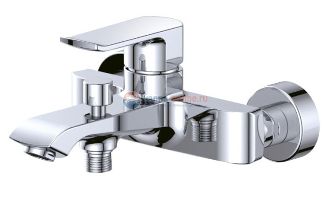 Смеситель для ванны и душа BelBagno Disco DIS-VASM-CRM Смеситель для ванны и душа BelBagno Disco DIS-VASM-CRM