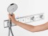 Смеситель для душа Hansgrohe RainSelect 15357400, 4 потребителя, термостатический, белый/хром Смеситель для душа Hansgrohe RainSelect 15357400, 4 потребителя, термостатический, белый/хром