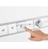 Смеситель для душа Hansgrohe RainSelect 15357400, 4 потребителя, термостатический, белый/хром Смеситель для душа Hansgrohe RainSelect 15357400, 4 потребителя, термостатический, белый/хром