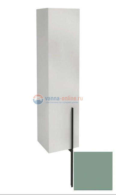 Пенал Jacob Delafon Nouvelle Vague 35 см, EB3047G-S54, цвет оливковый сатин, левый