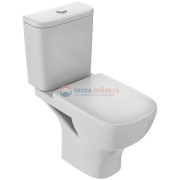 Напольный унитаз Jacob Delafon Struktura ETAG212-WTE/UJAJ102-WTE, безободковый