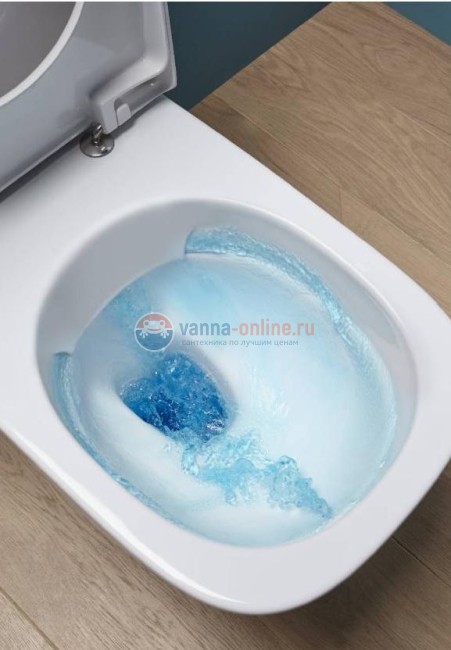 Напольный унитаз Jacob Delafon Struktura ETAG212-WTE/UJAJ102-WTE, безободковый