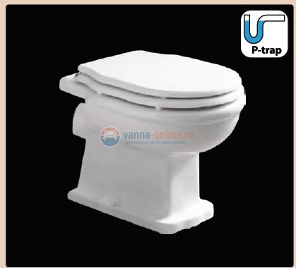 Приставной унитаз BelBagno Boheme BB115CB