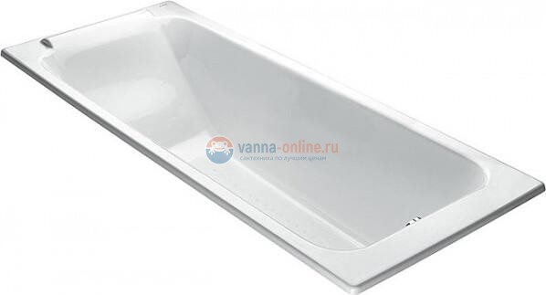 Чугунная ванна Jacob Delafon Parallel 170x70 без ручек E2947-00 Чугунная ванна Jacob Delafon Parallel 170x70 без ручек E2947-00