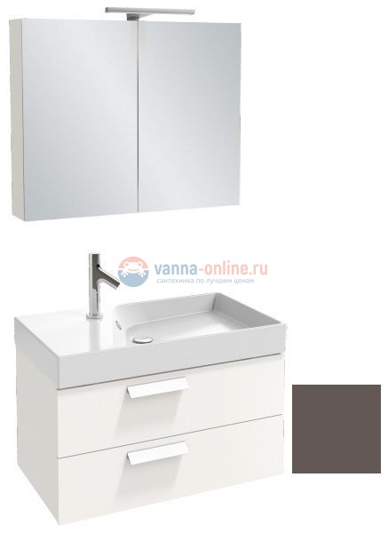 Тумба для раковины Jacob Delafon Rythmik EB1303-G80 цвет Светло- коричневый