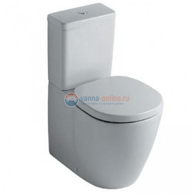Напольный унитаз Ideal Standard Connect Е803701 с бачком E797001, безободковый