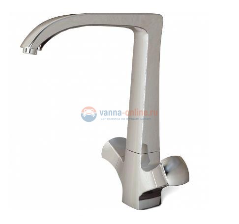 Смеситель Bravat Whirlpool F778112C для кухонной мойки