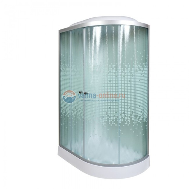 Душевая кабина Deto L 902 L/R 120 x 80 см, с крышей, с электрикой Душевая кабина Deto L 902 L/R 120 x 80 см, с крышей, с электрикой