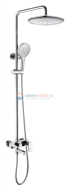 Душевая система Bravat Riffle F6336370CP-A-RUS со смесителем
