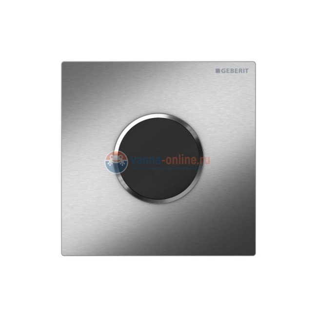 ИК-привод для писсуара Geberit HyTronic Sigma Type 10 116.035.SN.1, черный/нержавеющая сталь