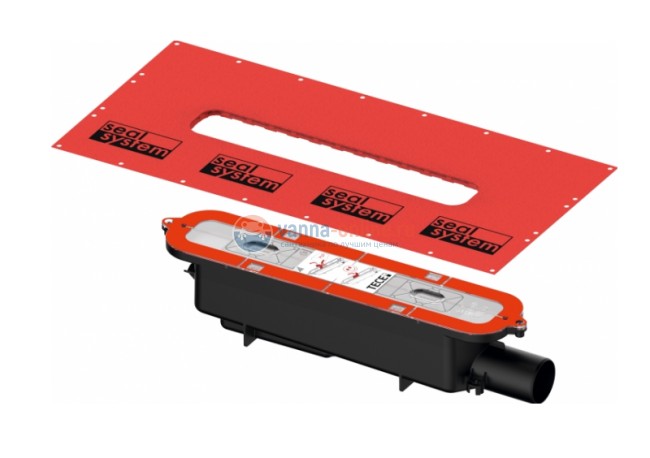 Сифон TECE Drainprofile 673002 стандартный DN50, боковой слив