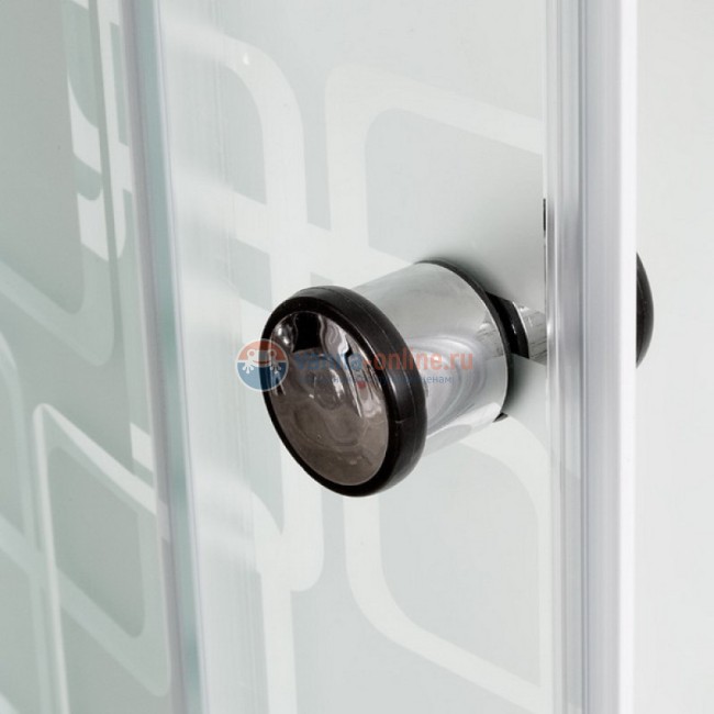 Душевая кабина Deto Em EM2790 N 90 x 90 см, без крыши, Led с гидромассажем