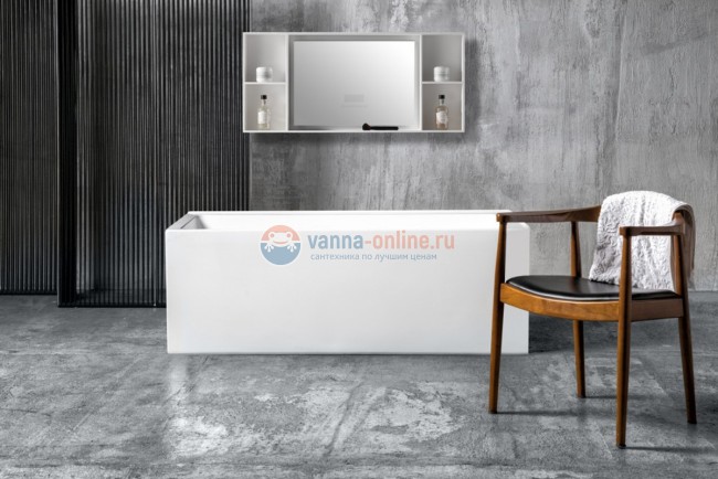 Ванна из искусственного камня NTBagno Fiorentina NT206, 180 х 80 см