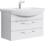 Тумба с раковиной Aqwella Аллегро 85 Agr.01.08/2