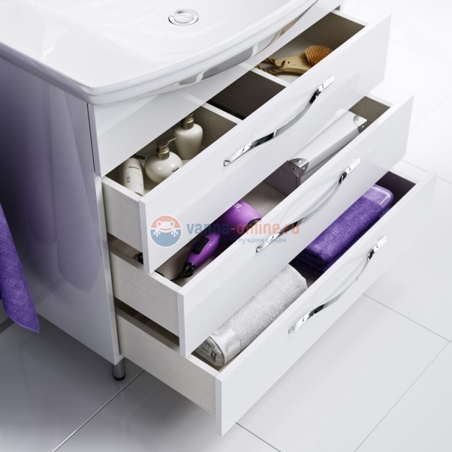 Тумба с раковиной Aqwella Аллегро 85 Agr.01.08/2