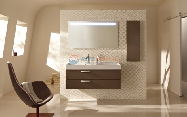 Тумба под раковину Jacob Delafon Rythmik EB1305-G80 цвет Светло- коричневый