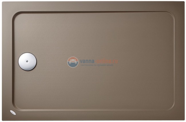 Поддон акриловый Jacob Delafon Flight SAFE COULEUR 170 x 90 x 4, E62483-F-M65, серо-коричневый