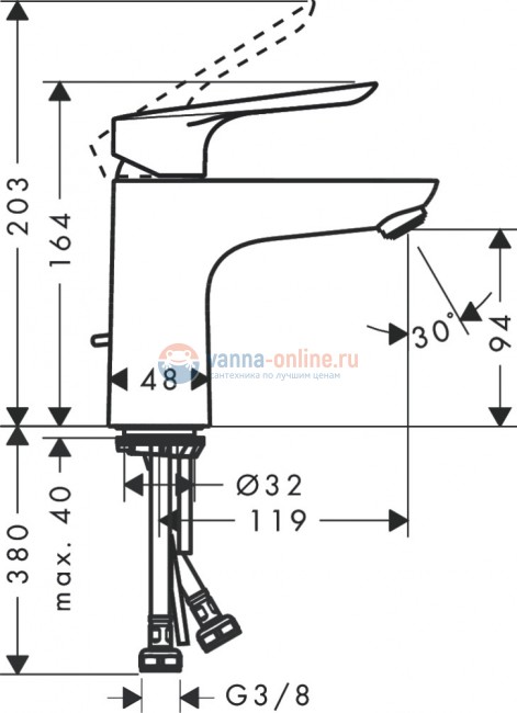 Душевой комплект Hansgrohe Logis E 100 (c), 71178000+71415000+26532400 Душевой комплект Hansgrohe Logis E 100 (c), 71178000+71415000+26532400