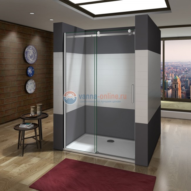 Душевая дверь RGW TO-15, 03071516-11, 160 х 200 см, профиль - хром