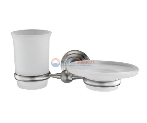 Держатель стакана и мыльницы WasserKRAFT Ammer 7026 Держатель стакана и мыльницы WasserKRAFT Ammer 7026